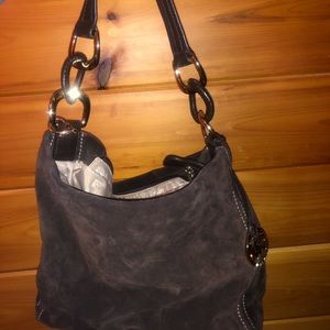 Michael Kors brown suede purse
